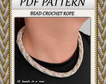 Perlen Häkelarmband-Anleitung (PDF-Anleitung)