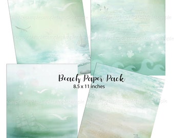 Download Beach Scrapbook Etsy