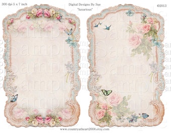 luxurious - Printable Download  - One of a Kind - Digital Download