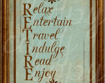 retirement sayings etsy