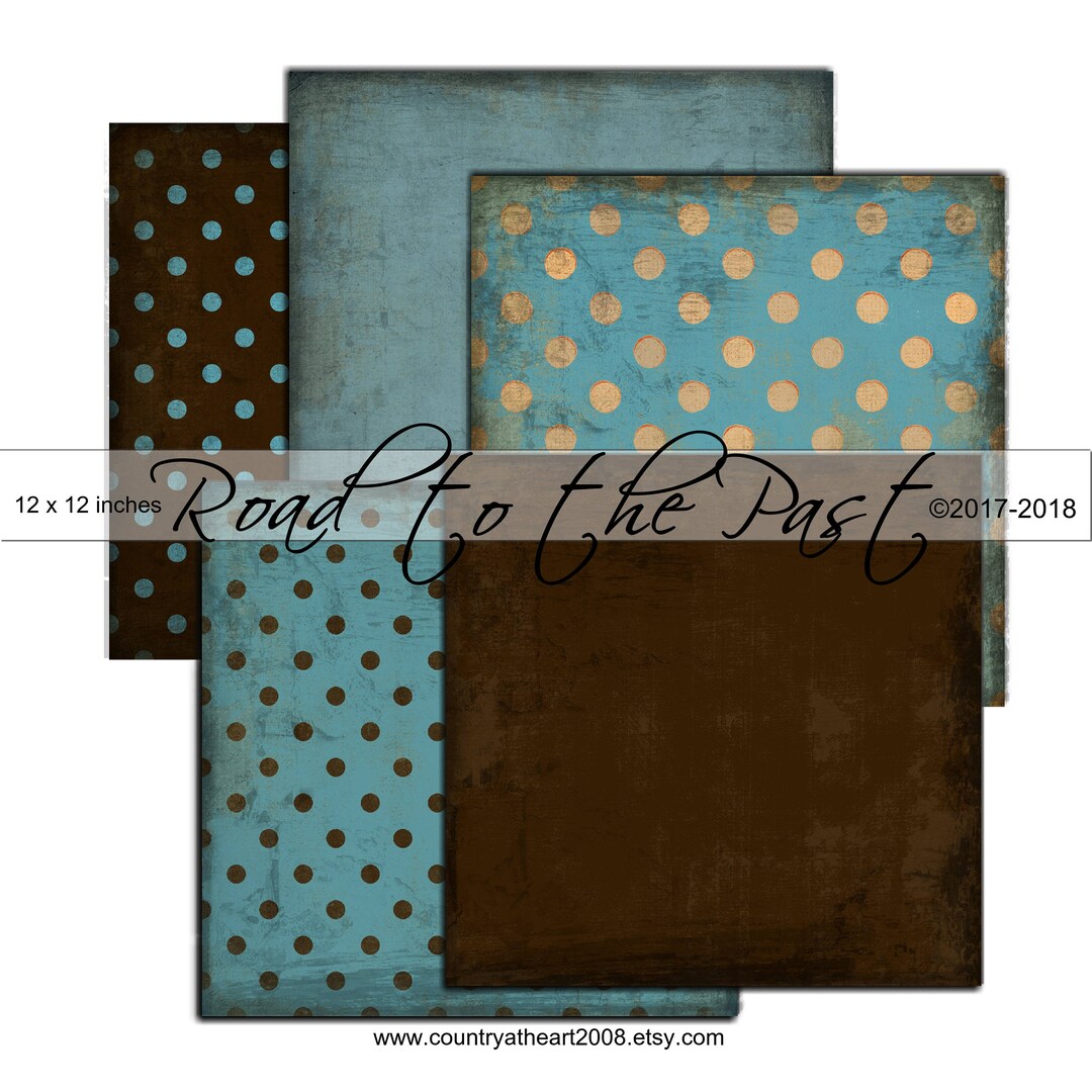 Road to the Past Printable Paper Pack - Original Design - Printable ...