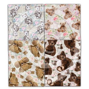 Printable Teddy Bear Paper