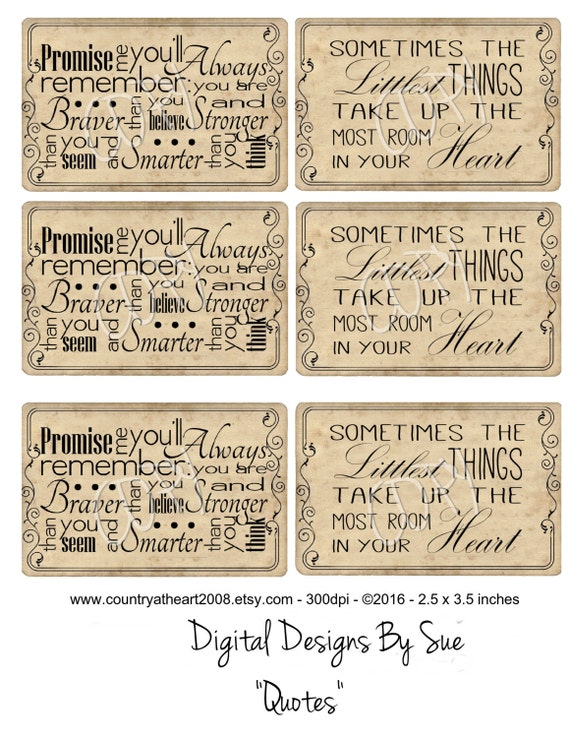 Instant Download Quotes Sayings Tags Graphics Etsy