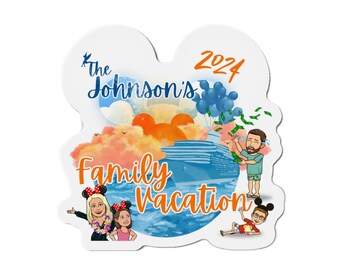 Imán para puerta de crucero de Disney, personalizado
