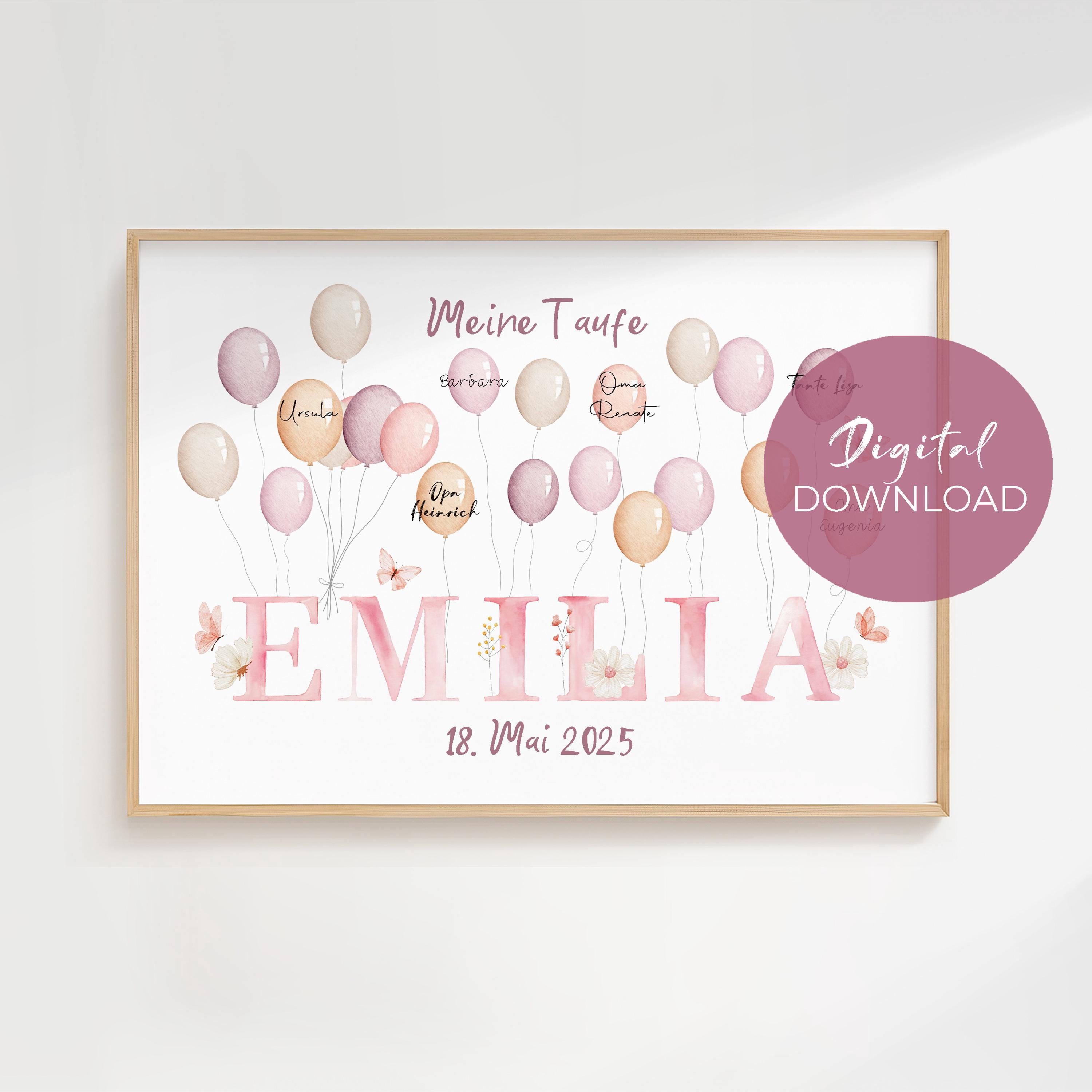 Personalisierte Taufbanner – 2 Stück Mit Foto, Name & Alter, Innen- & Außenbereich, Wasserdicht & Reißfest, Ideal Für Taufe, Geburtstag & Co. Personalisierte Taufbanner – 2 Stück Mit Foto, Name & Alter, Innen- & Außenbereich, Wasserdicht & Reißfest, Ideal Für Taufe, Geburtstag & Co.