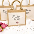 Abschiedsgeschenk Erzieherin Kindergarten, Geschenk Erzieherin mit Herz Tasche, Kita Abschied, Erzieher Geschenk Danke schön, Jutetasche product logo