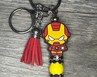 Iron Guy Super Hero Keychain
