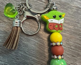 Llavero de personaje de película espacial