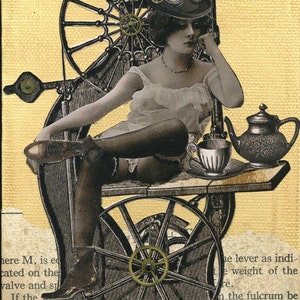 Steampunk Art Sobriquette Pinion, Machinist image 2