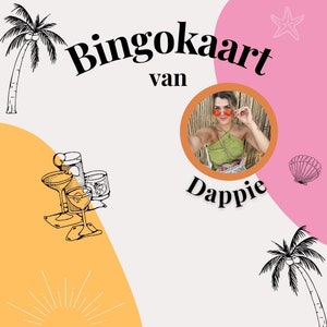 Vrienden bingo-kaart