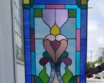 Stained Glass Door Window - D-30