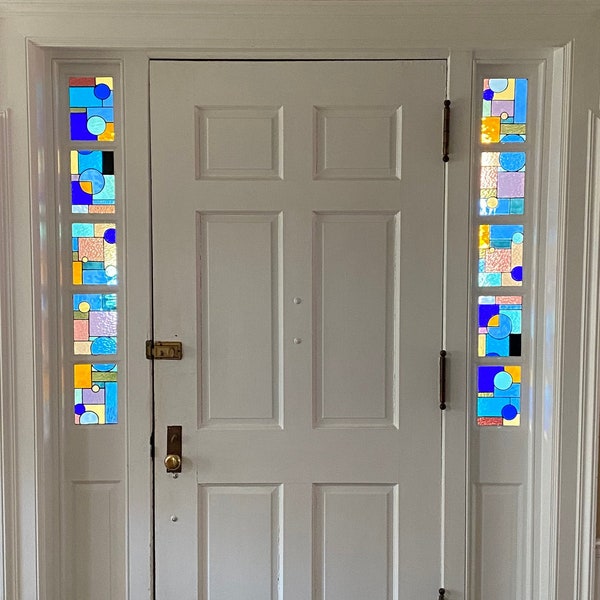 Leaded Glass Sidelight Etsy