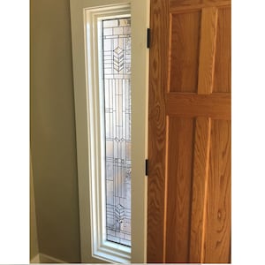 Stained Glass Sidelight - S-50 Bevels and Clears