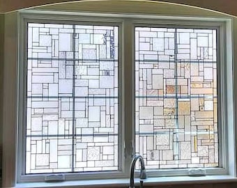 MirrorOutlet Luxford All Glass Bevelled Wall Mirror 100 X 70 CM