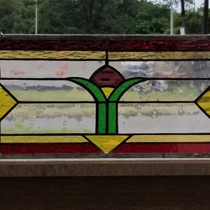 Stained Glass Hanging Panel - P-205
