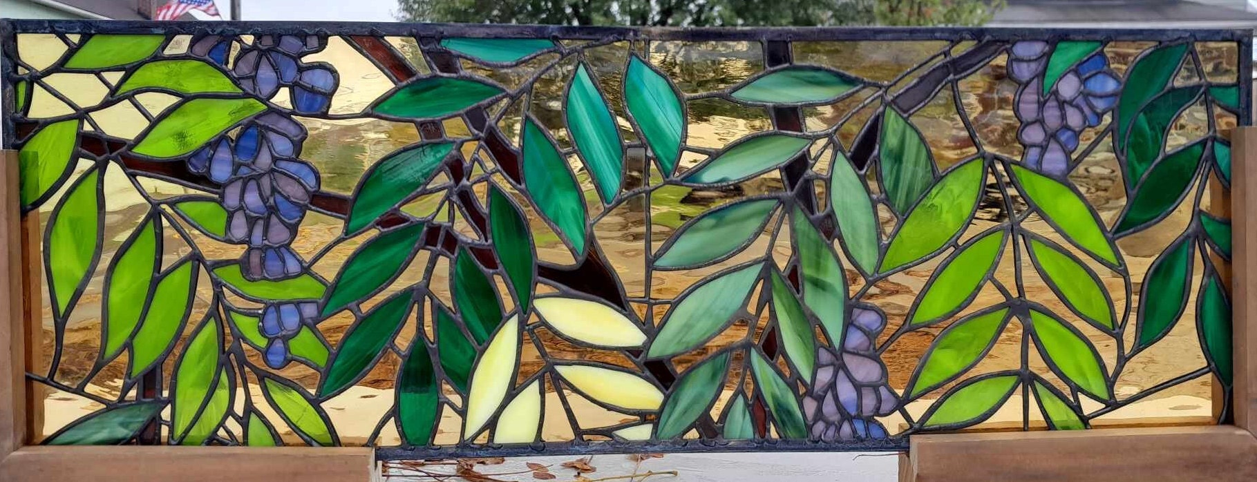 ステンドグラス　Glass　Leaves 0_628eb7ae4b21a92d3e3cb80b5353