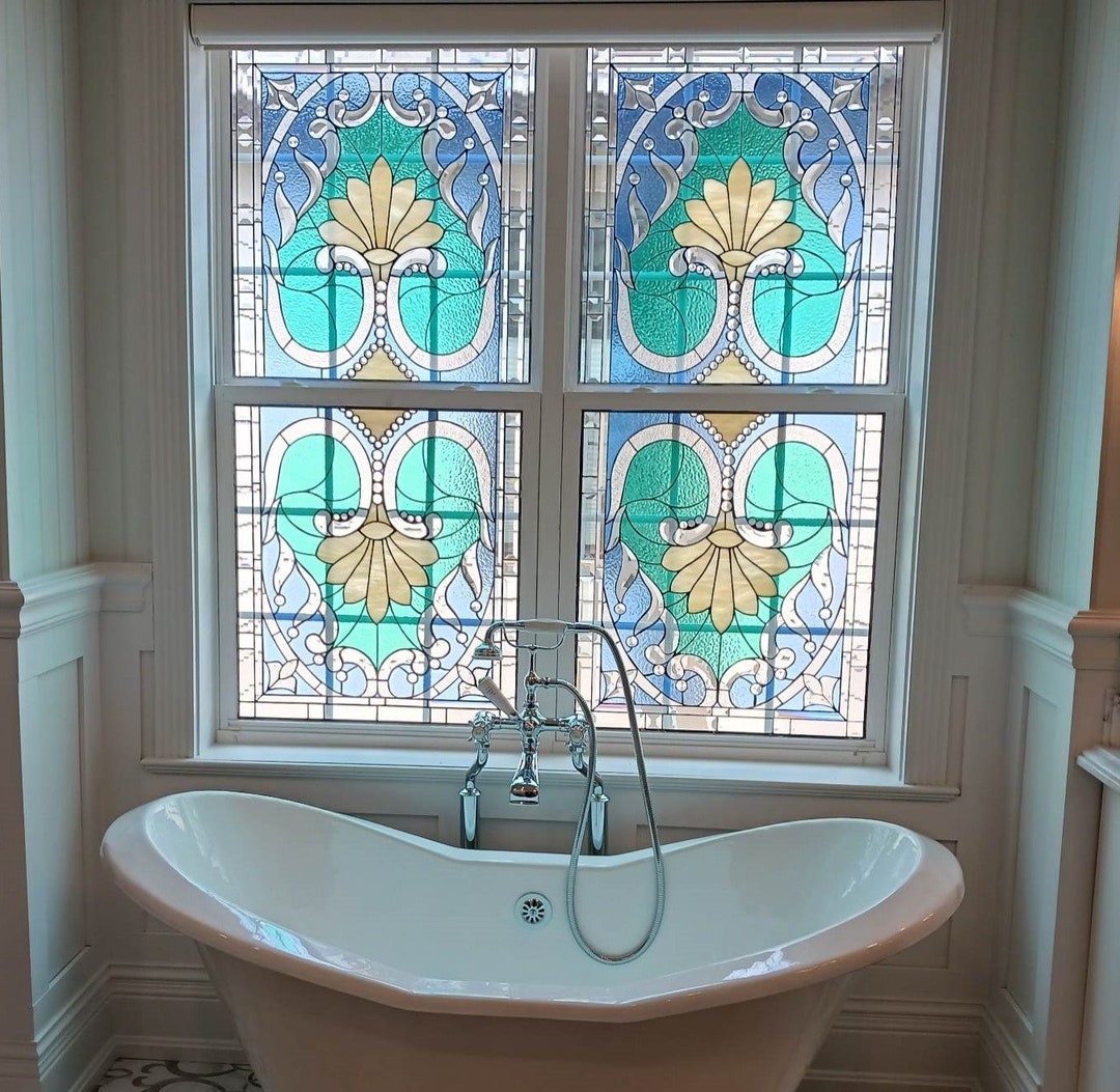 Stained Glass Window - W-493 Opulence Sight - Etsy