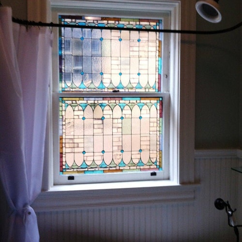 Victorian Stained Glass Window Etsy