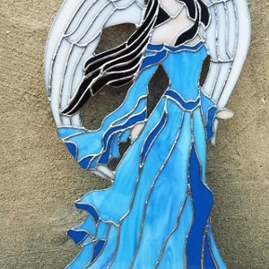 Stained Glass Panel CG-4 Lady Angel image 6