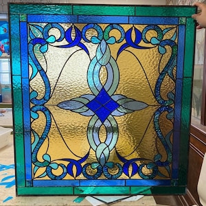 Stained Glass Insulated Panel - RB-205