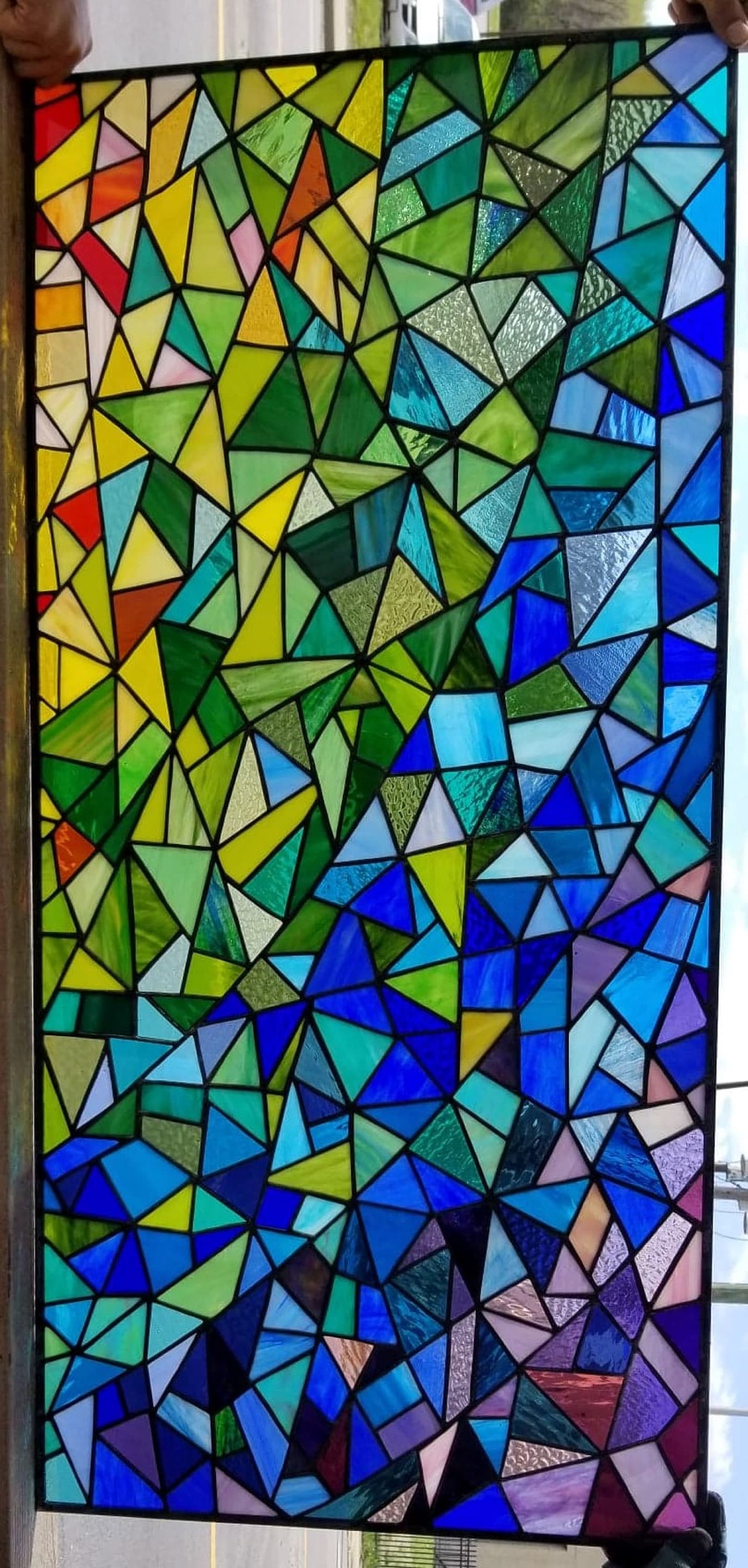 （特別価格）Stained Glass Window Classic Stained Glass Window - Etsy