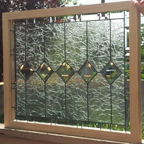 Stained Glass Window - W-55 Elegance & Privacy