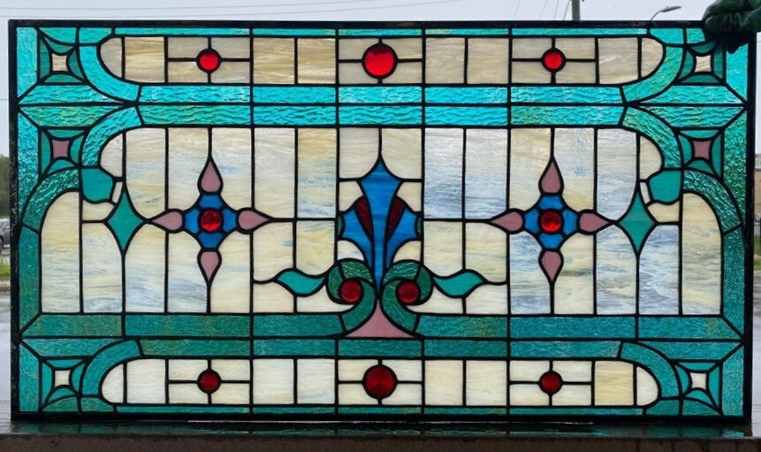 Stained Glass Window - RB-253 Victorian Delight - Terraza Stained