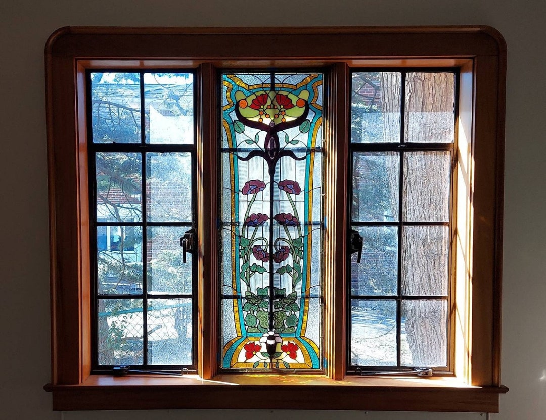 Stained Glass Window - RB-253 Victorian Delight - Terraza Stained