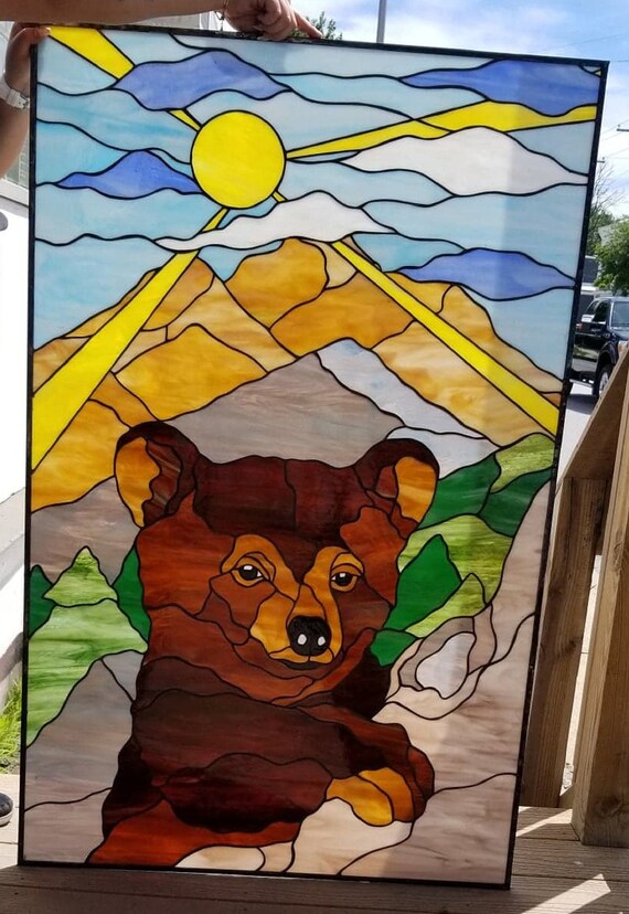 【ウランガラス】Vintage Boyd Glass Andy The Bear ウランガラス】Vintage Boyd Glass Andy The Bear ウランガラス