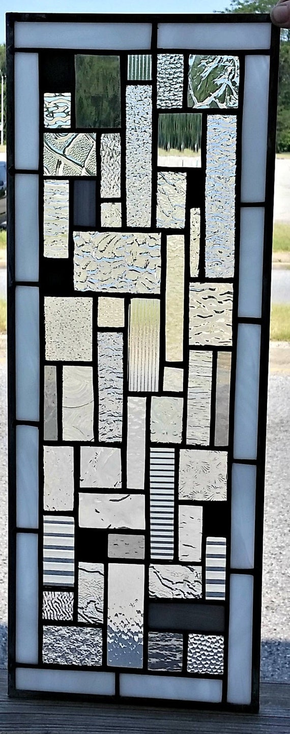 Buy Stained Glass Window - W-177 Crystal Geometric Online in