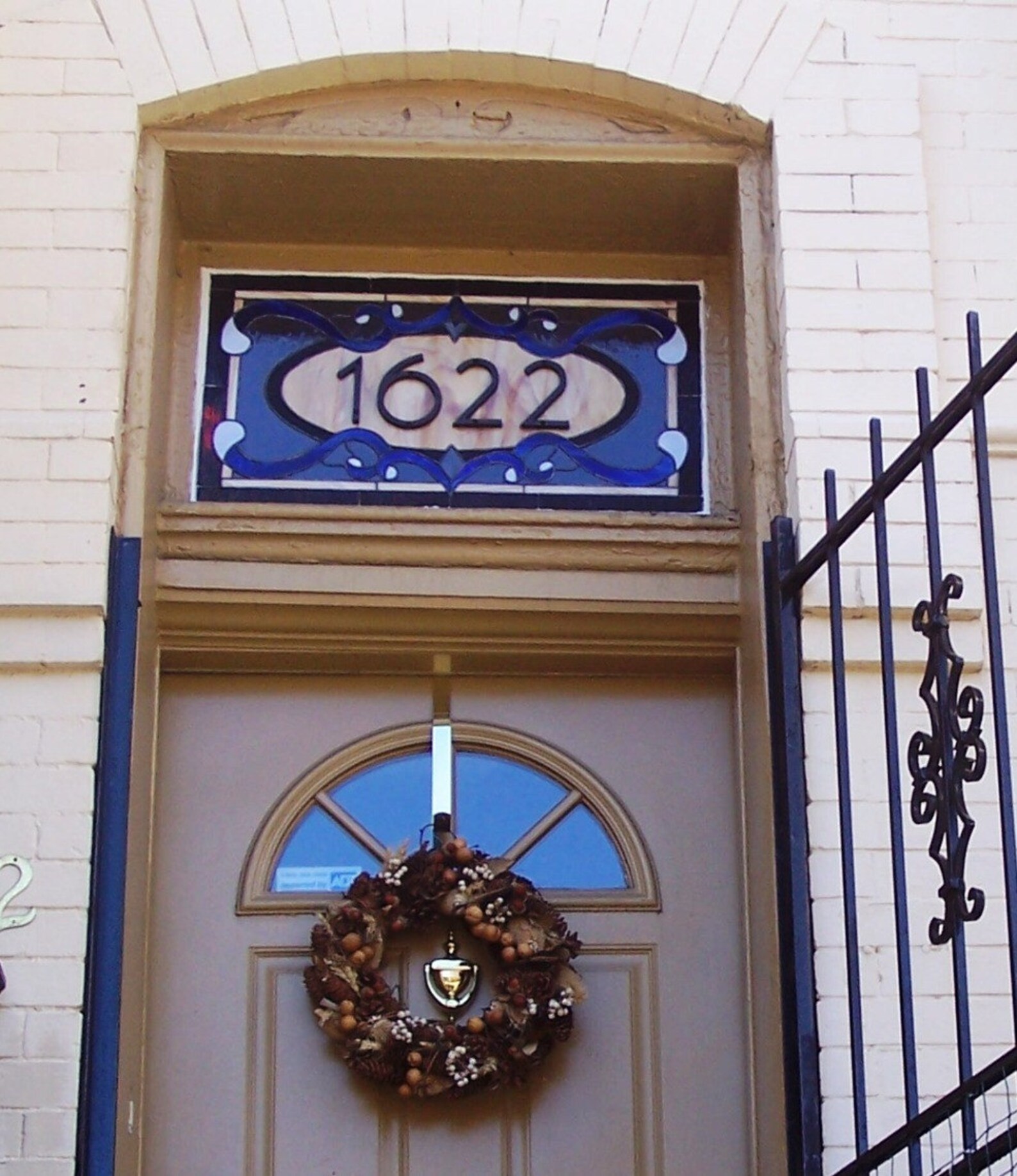 Stained Glass Address Marker AM24 Traditional yet Etsy