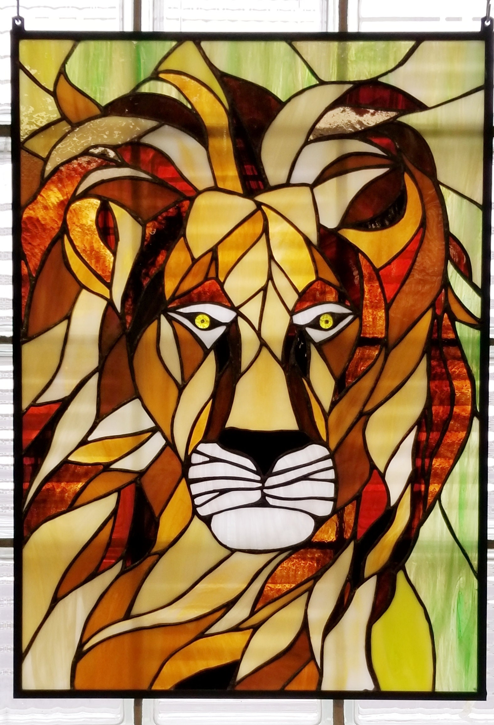 RED ASHAY LIONレッドアッシェイ ライオンFrosted Glass RED ASHAY LIONレッドアッシェイ ライオンFrosted Glass RED