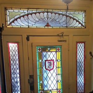 Stained Glass Sidelight - S-15 - Elegant Retreat