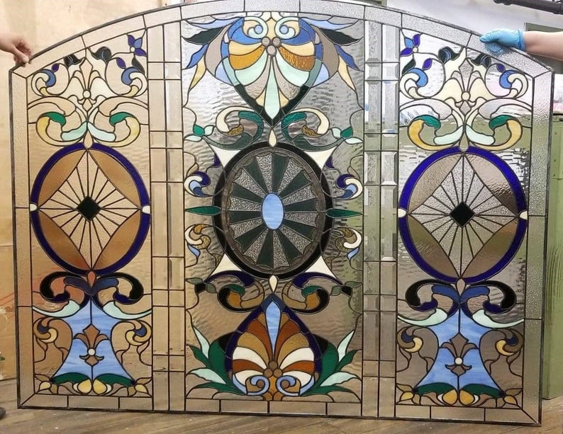（特別価格）Stained Glass Window FX-Zettler-Stained-Glass-