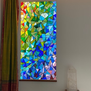 Stained Glass Window - W-427 Geometric
