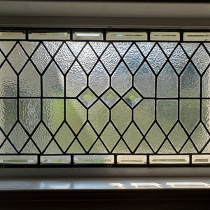 How I get a Great Black Finish on My Leaded Stained Glass Panels – Stained  Glass Designed