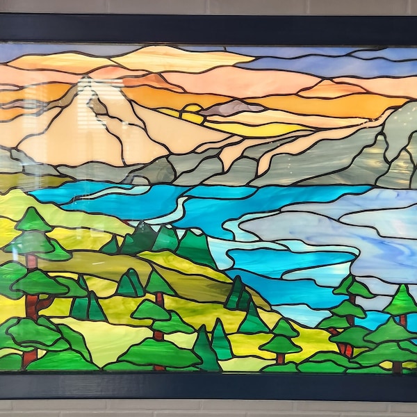 Stained Glass Window Etsy