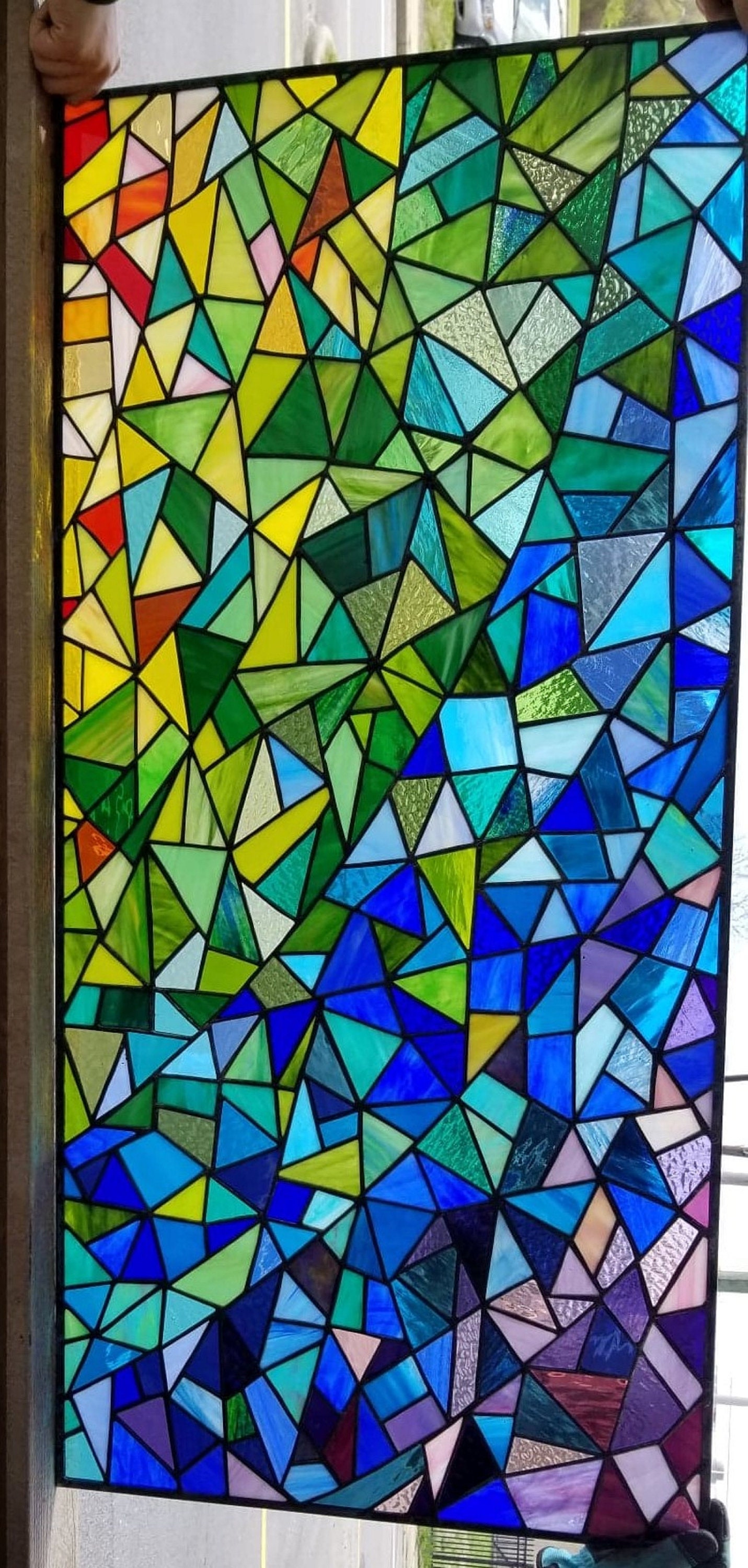 （特別価格）Stained Glass Window Antique Stained Glass Window (2153) - 24