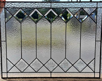 Stained Glass Window - W-189  Elegant Retreat