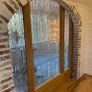 Stained Glass Window - W-423 Beveled Tree of Life