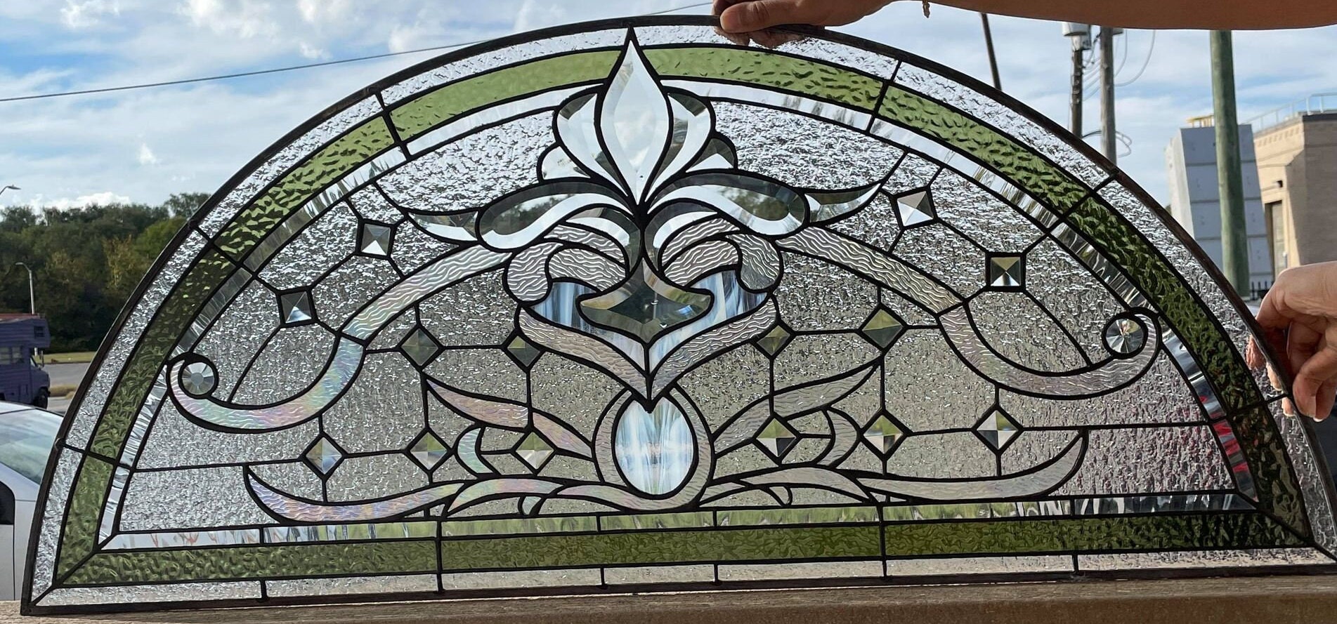 （特別価格）Stained Glass Window Classic Stained Glass Window - Etsy