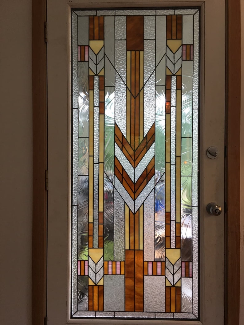 D3 Stained Glass Door Window Etsy