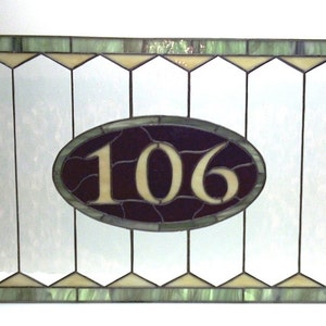 Stained Glass Transom Window Traditional - AM-11