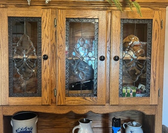 Stained Glass Cabinet Inserts CI-87 Classy Kitchen Doors