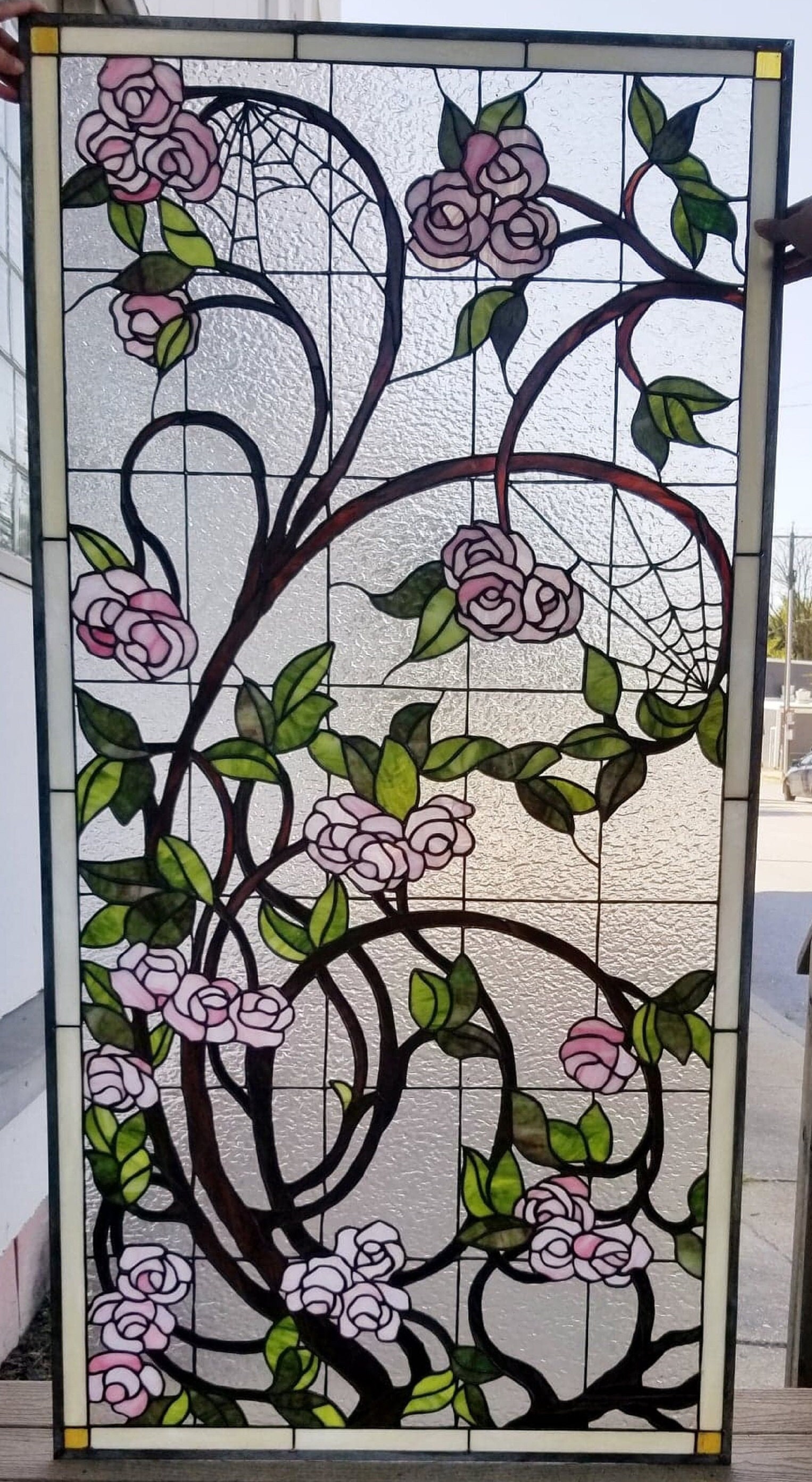 Tempered Glass Wall Art-colorful Stained Wall Art-stained