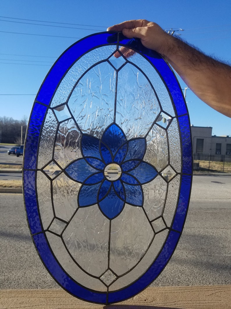 D12 Stained Glass Door Window Etsy