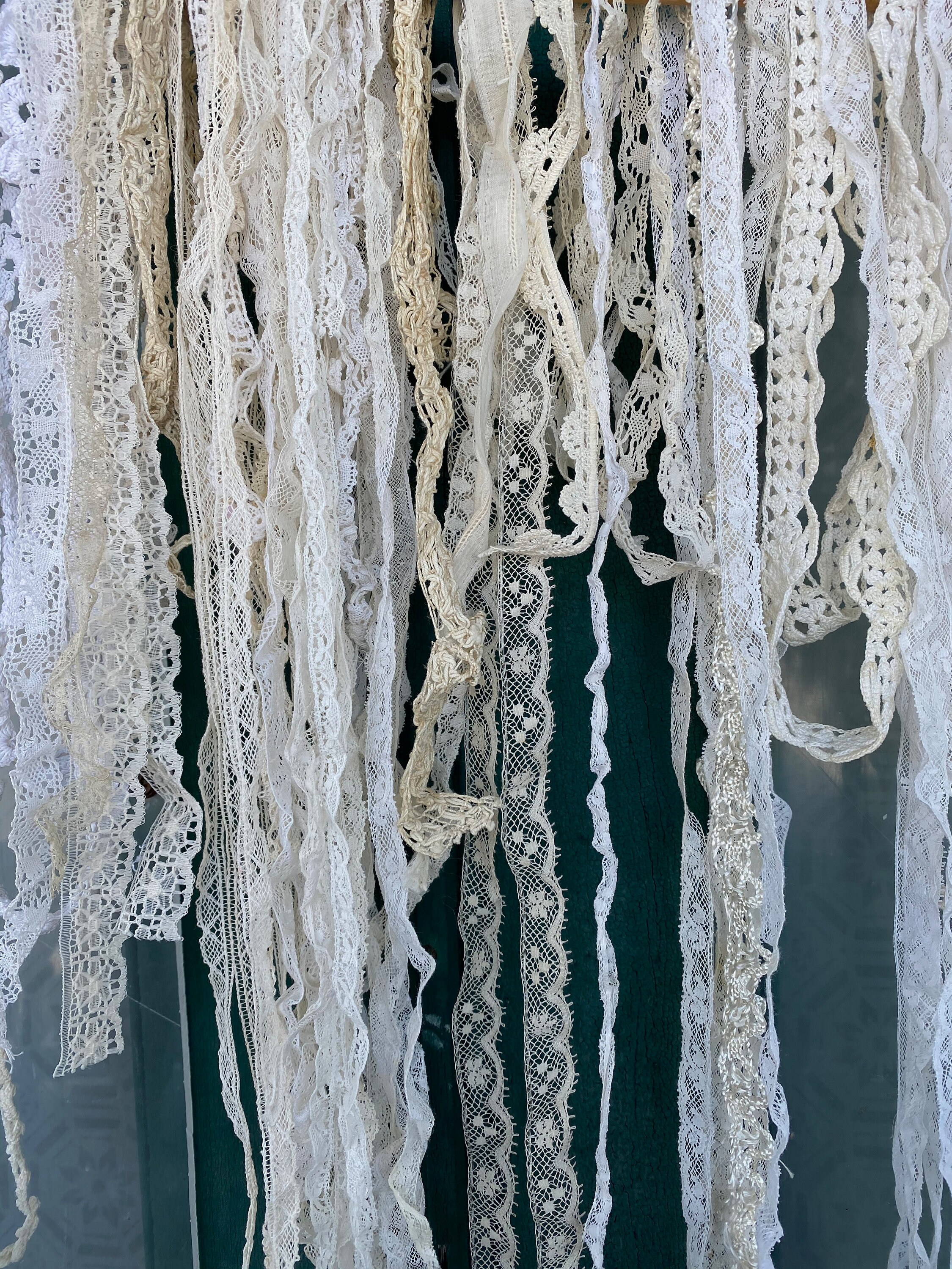 Vintage Lace Trim Lot 30 Pieces