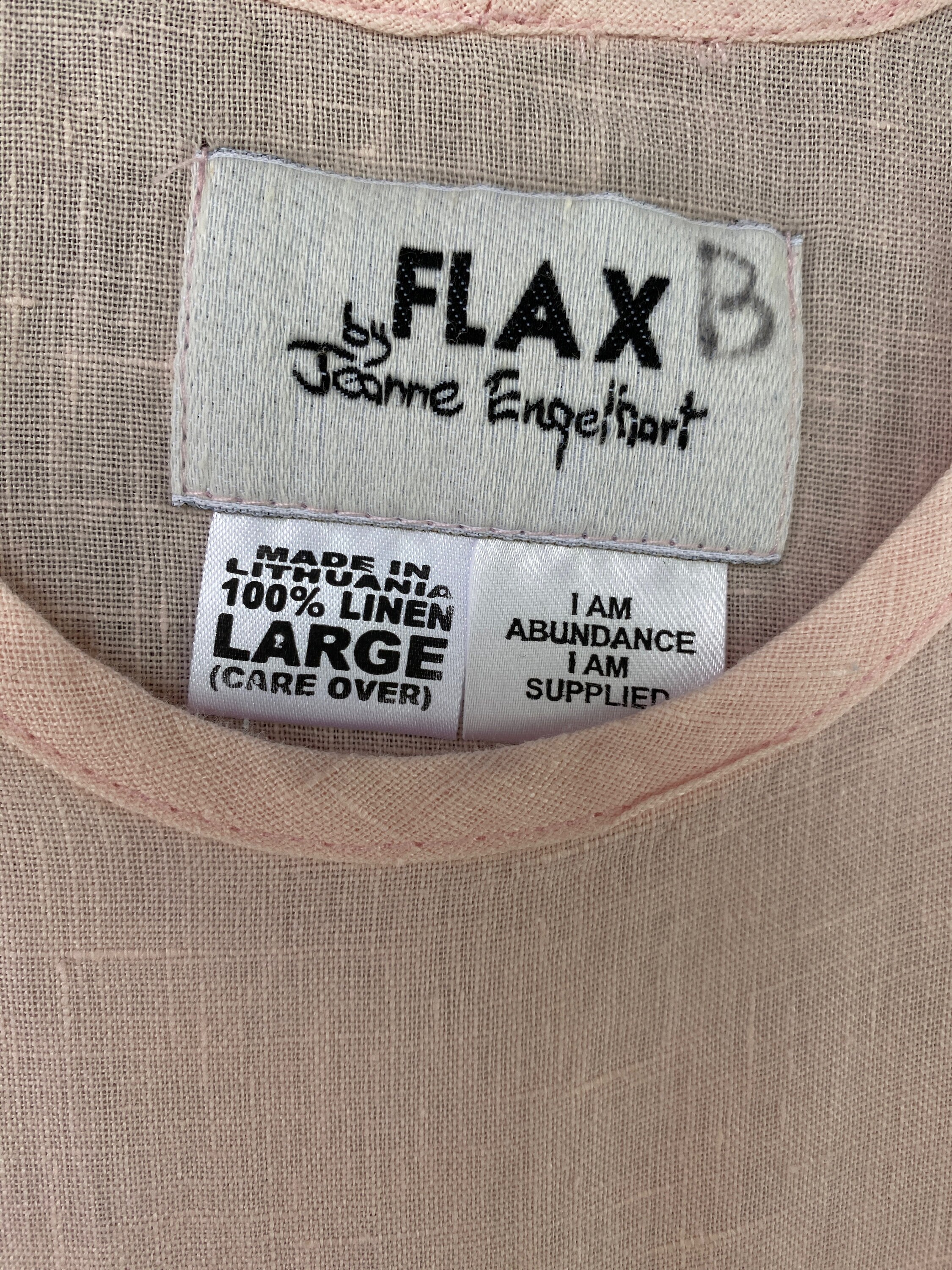 FLAX Engelheart Basic 2002 Slipster Slip Dress -L- Buff Pink ...