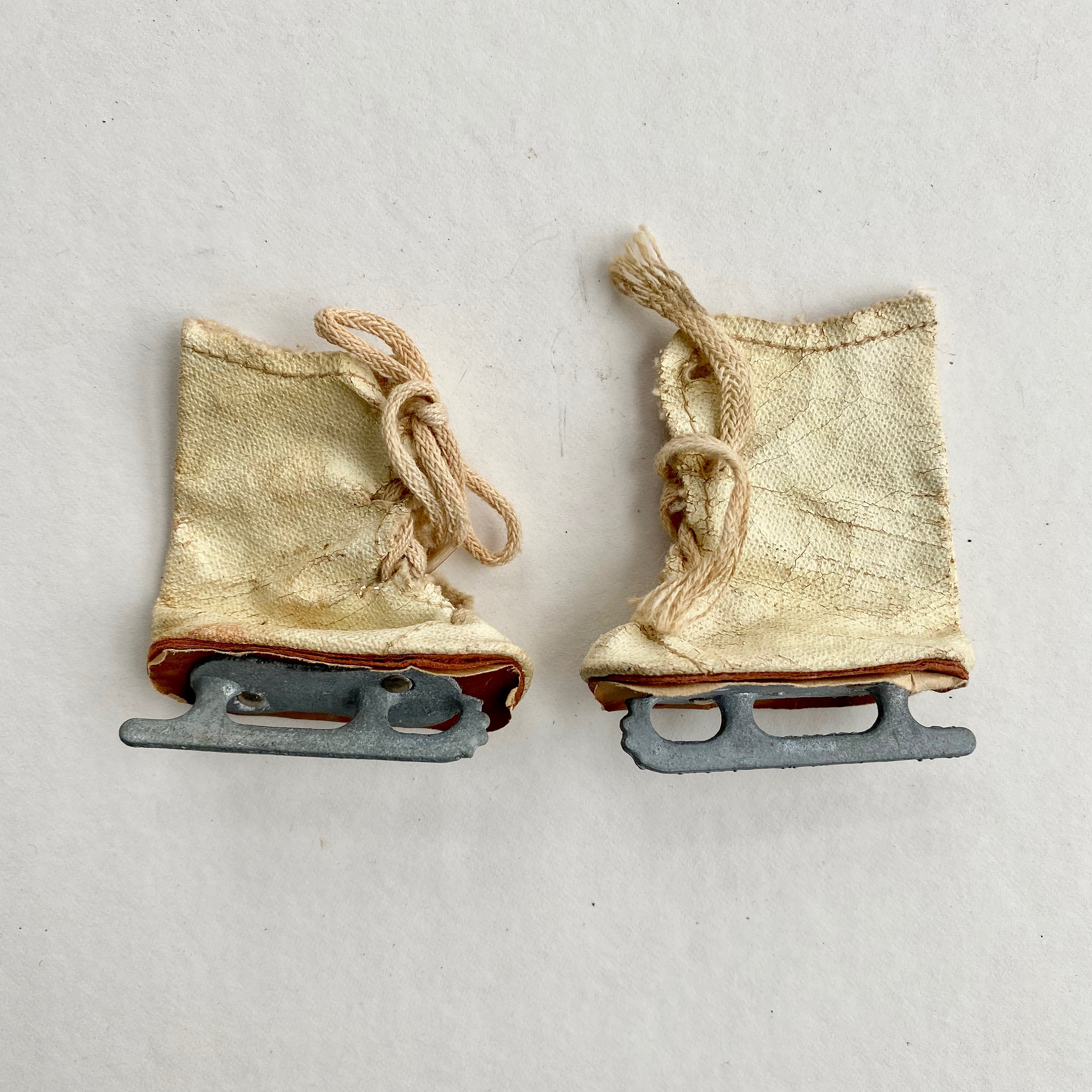 Vintage Doll Ice Skates