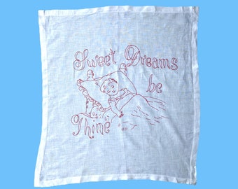 Vintage Sweet Dreams Be Thine Wall Hanging